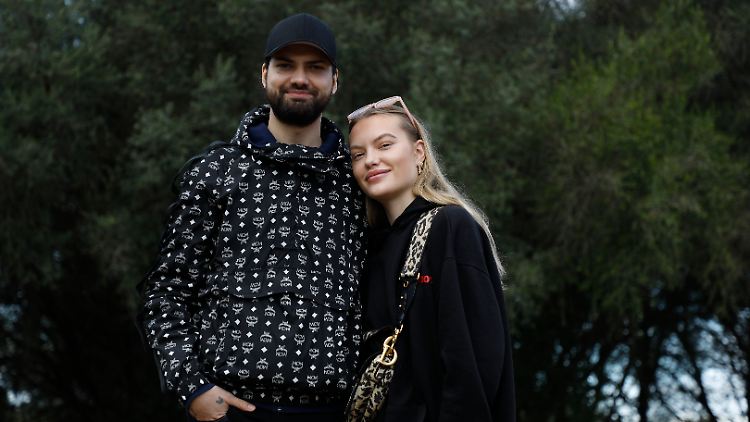 Jimi Blue und Cheyenne Ochsenknecht 2021 vor dem großen Familienstreit.