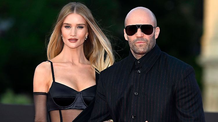 Bereits seit 15 Jahren ein Paar: Rosie Huntington-Whiteley und Jason Statham.