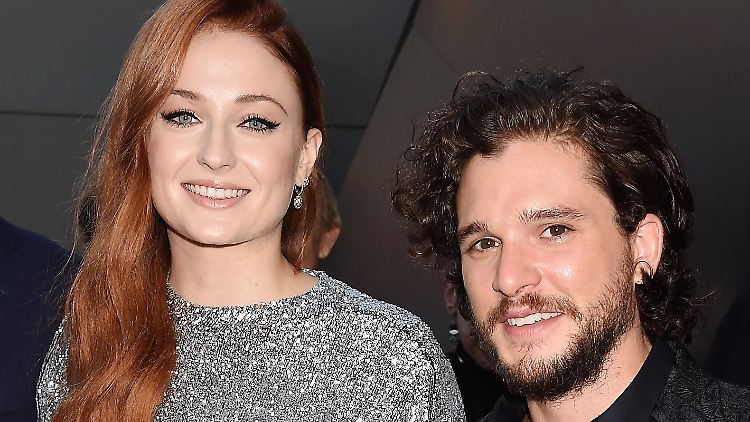 Gute alte Freunde: die Schauspieler Sophie Turner und Kit Harington.