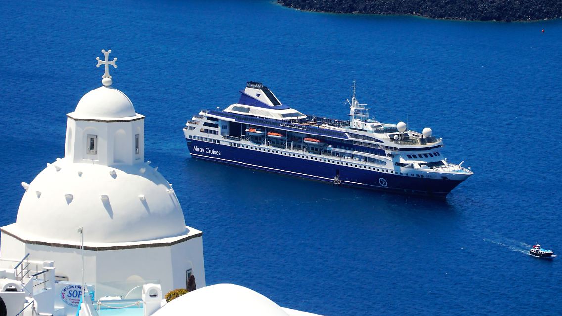 Auf Santorini werden in der Hauptsaison 20 Euro Eintritt fällig.