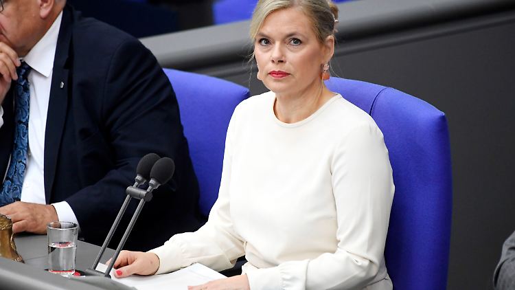 Anlass für das Schreiben ist eine neue Direktive aus dem Büro Klöckners, die Abgeordneten grundsätzlich das Tragen von Ansteckern und Pins am Revers verbietet.