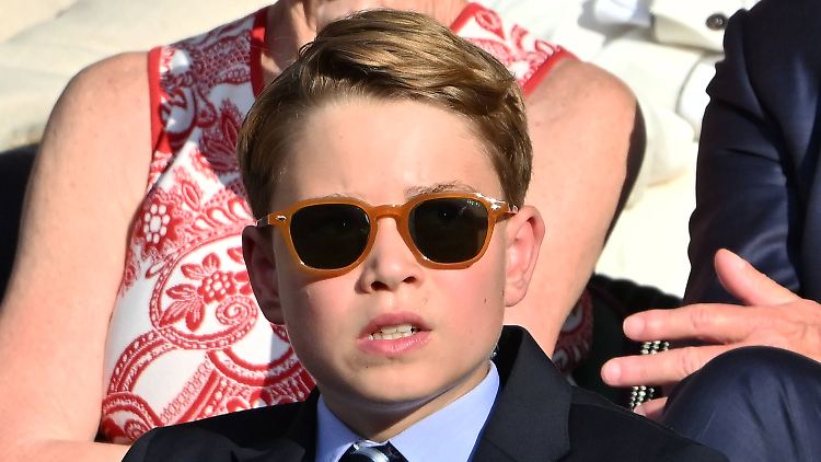Ganz cool: Prinz George.