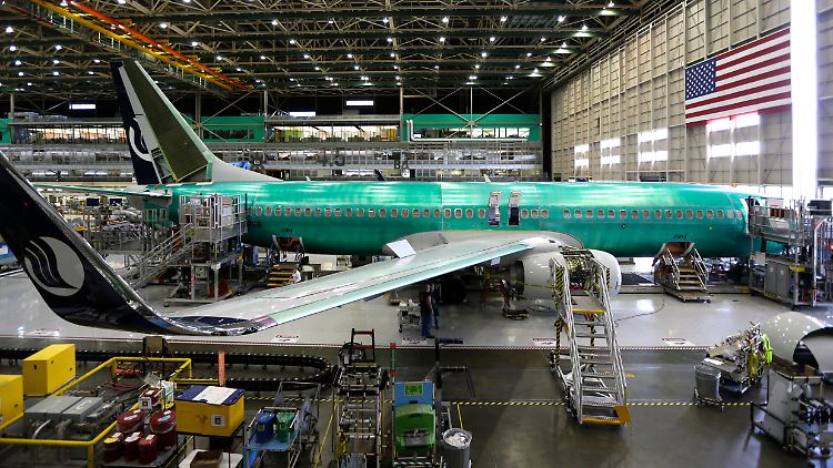 Unter anderem die Max-Jet-Abstürze belasten die Boeing-Produktion.