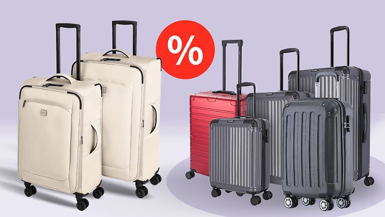 Travelite, Samsonite und Co.: Diese Koffer und Gepäck-Sets sind gerade besonders günstig.