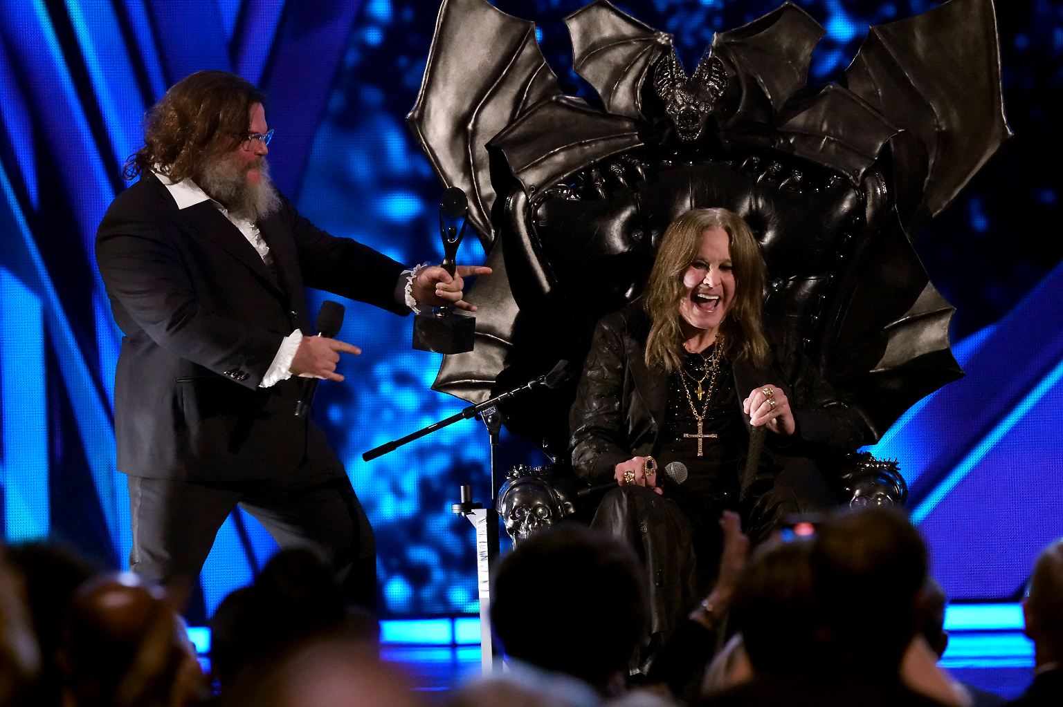 Ozzy Osbourne (hier gemeinsam mit Jack Black) ist tot.