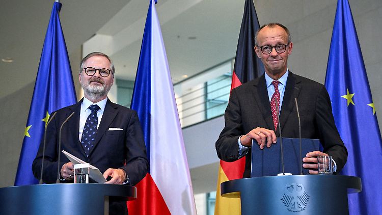 Fiala besucht Merz in Berlin.