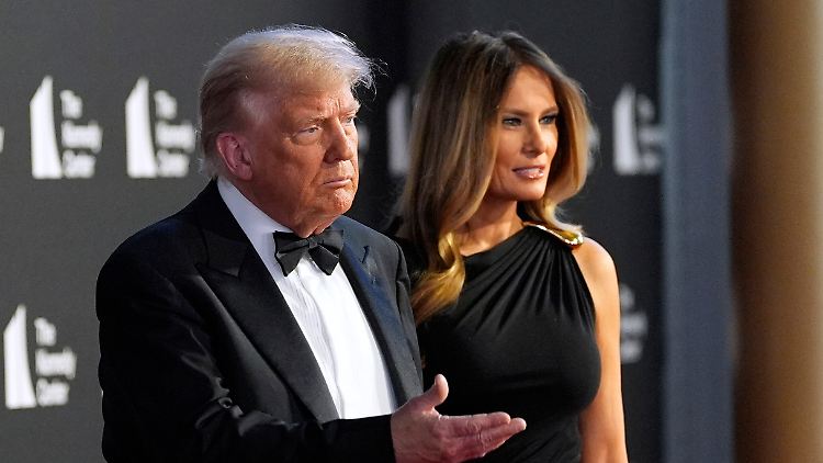 Melania Trump war in der zweiten Amtszeit ihres Ehemannes bislang nur selten im Fokus der Öffentlichkeit.