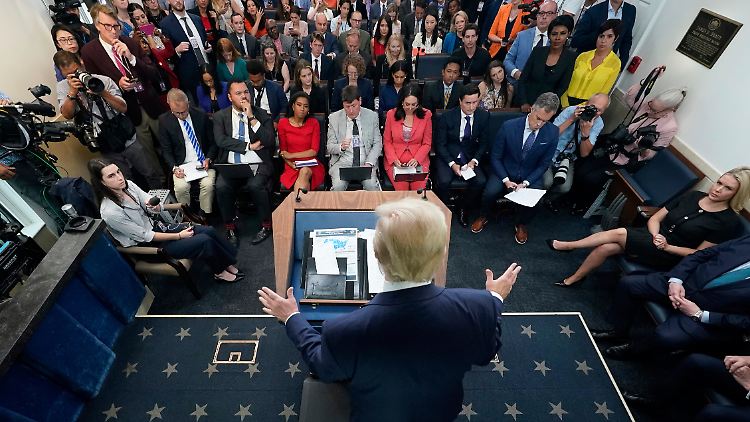 Unliebsame Berichterstattung ist Donald Trump ein Dorn im Auge. 