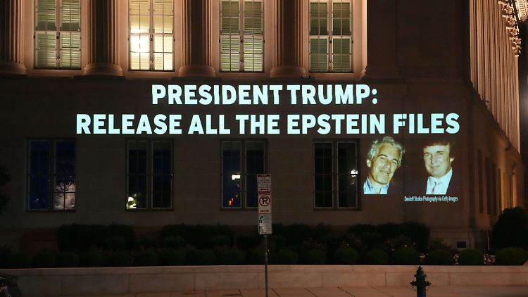 Fordern nicht nur die Demokraten: Trump soll die Epstein-Akten freigeben.