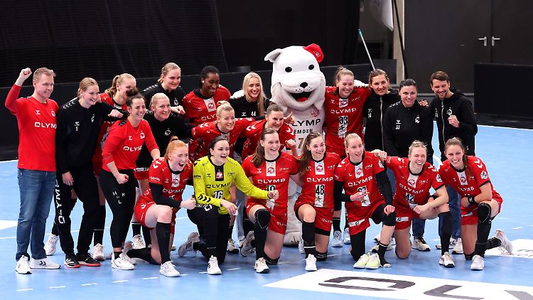 Eine erfolgreiche Saison: HB Ludwigsburg gewann zuletzt die Meisterschaft und den Pokal. 