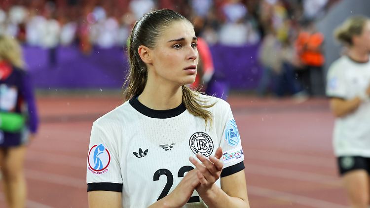 Jule Brand kämpfte mit den Tränen.
