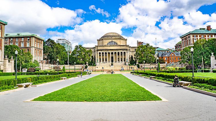 US-Präsident Trump liegt seit jeher im Clinch mit den eher linksliberalen Unis des Landes (im Bild: Columbia University in New York).