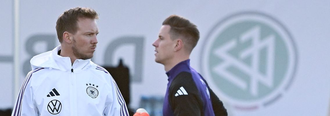 Ernste Miene: Julian Nagelsmann hat Sorgen auf der Torhüterposition.
