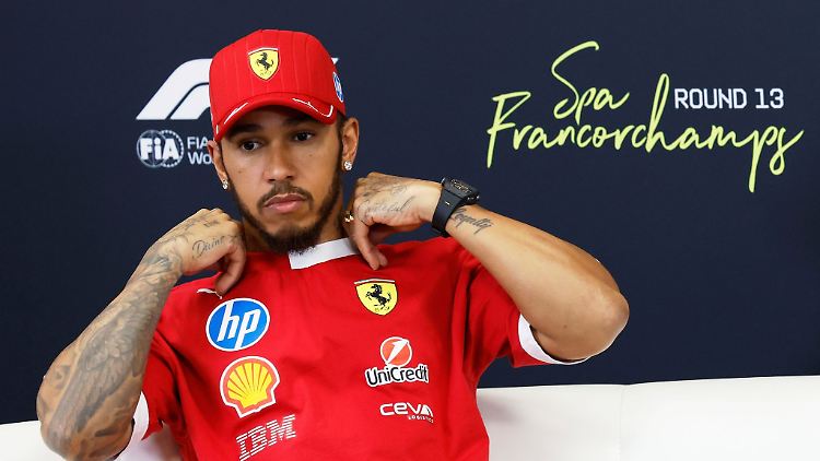 Lewis Hamilton erlebte in Belgien einen katastrophalen Start.