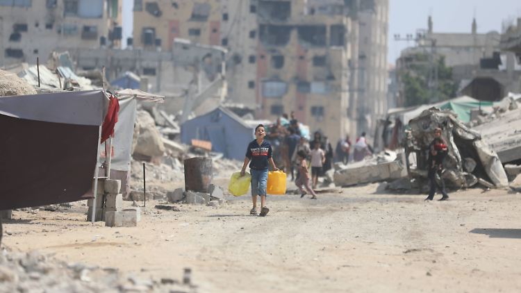 Laut Hilfsorganisationen herrscht inzwischen eine akute Hungersnot in Teilen des Gazastreifens.