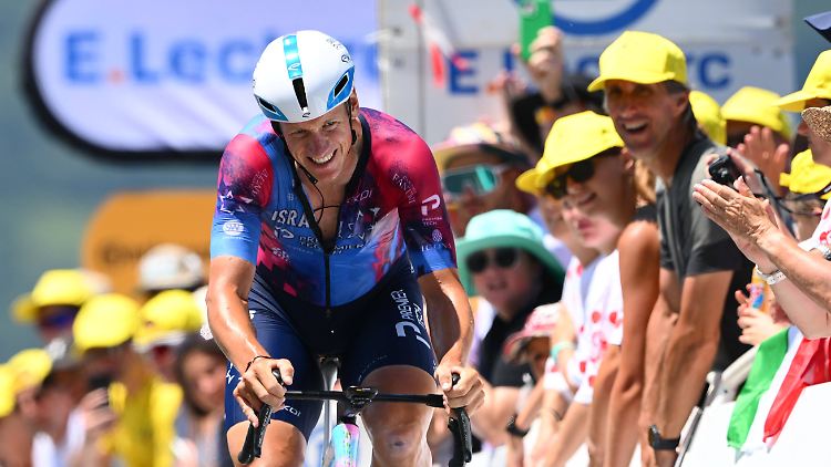 Sprinter Pascal Ackermann kämpfte sich verbissen durch die Tour.