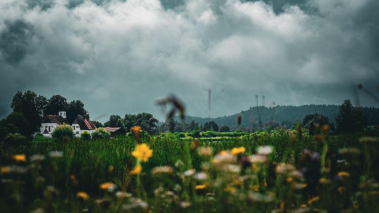 Sommer in Deutschland.