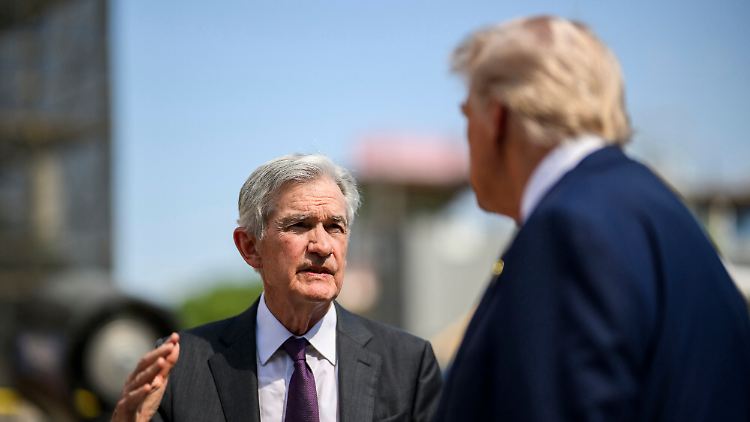 Powell behielt bei dem Treffen mit Trump am Donnerstag einen kühlen Kopf. 