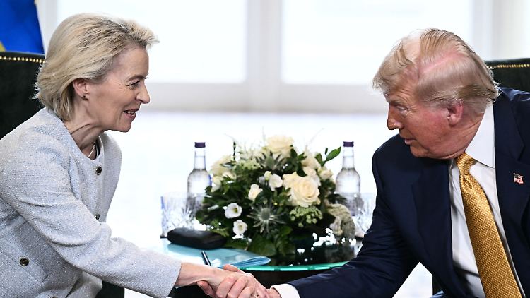 Trump schätzt die Chance auf eine Einigung auf 50 Prozent. 