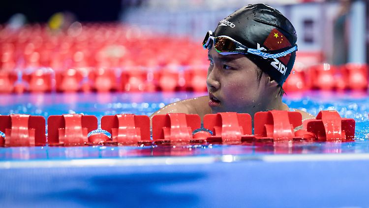 Kann Yu Zidi bei der Schwimm-WM ein Podest erreichen?