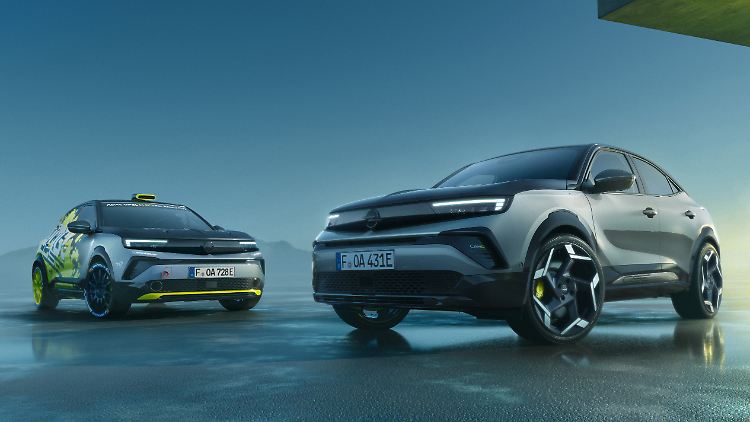 Starkes Duo, der Rallye-Mokka und der GSE als Serienmodell. Der Opel GSE ist ebenso performant wie der Racer.