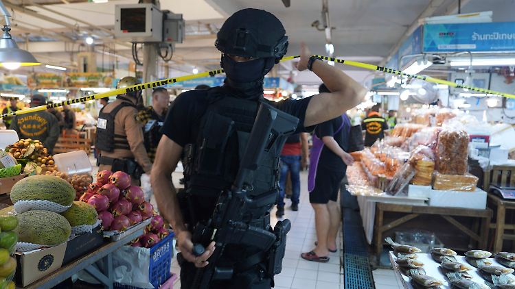 Die Tat ereignete sich  auf dem Or-Tor-Kor-Markt im Stadtbezirk Bang Sue.