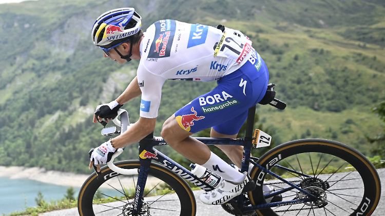 Florian Lipowitz glänzte bei der Tour de France.