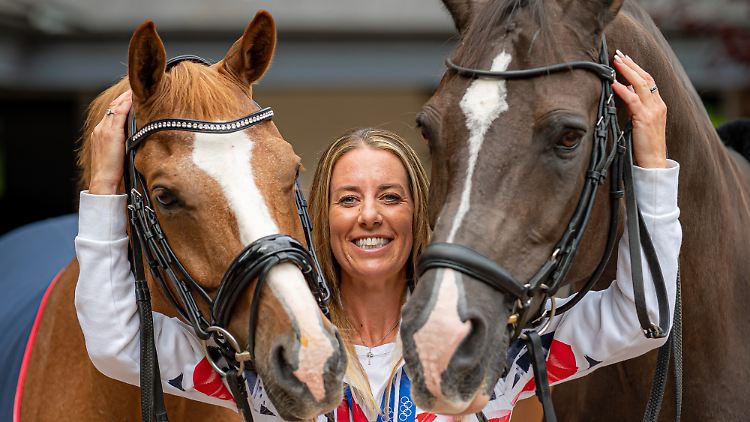 Charlotte Dujardin sitzt wieder im Sattel.