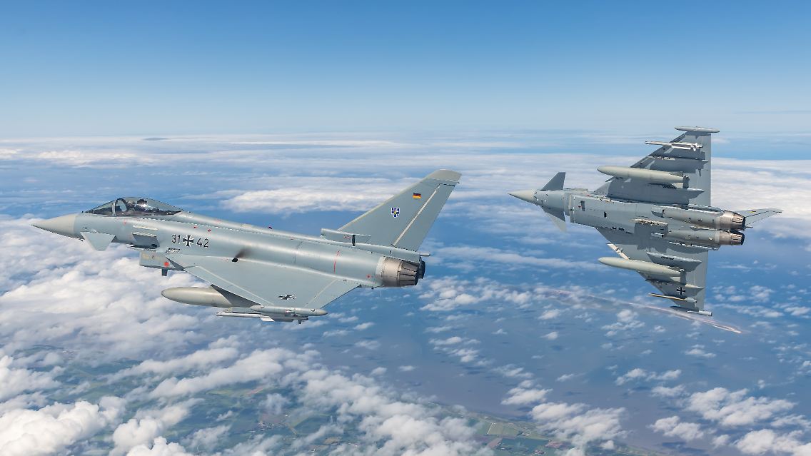 Die Bundeswehr will die Eurofighter-Flotte verjüngen.