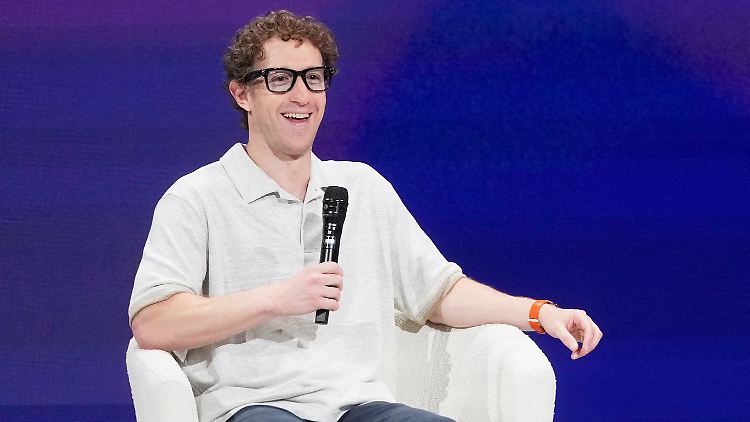 Meta-Chef Zuckerberg kann sich über die aktuellen Ergebnisse seines Konzerns freuen.