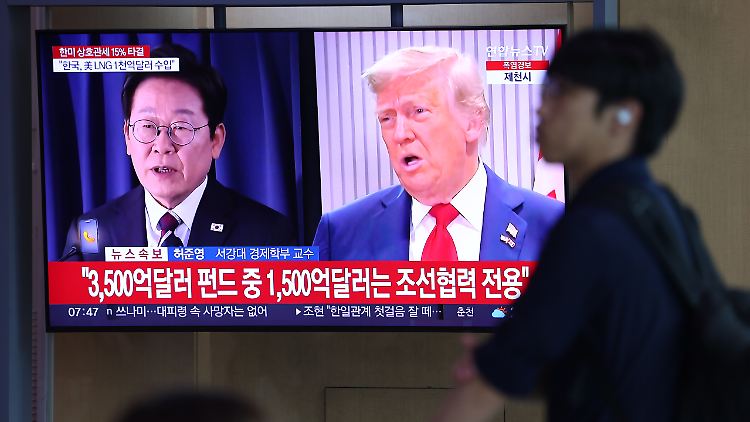 Bei einem persönlichen Treffen der Präsidenten Lee Jae Myung und Trump sollen weitere Investitionen verkündet werden. 