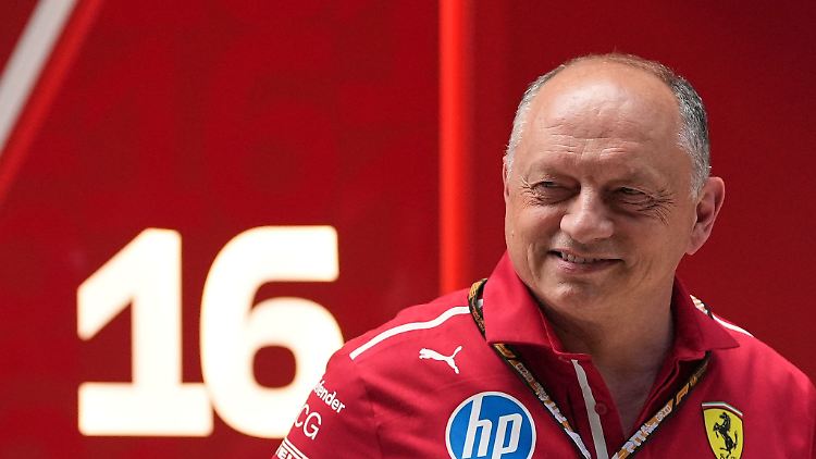 Der Vertrag von Ferrari-Teamchef Frederic Vasseur wird um mehrere Jahre verlängert.