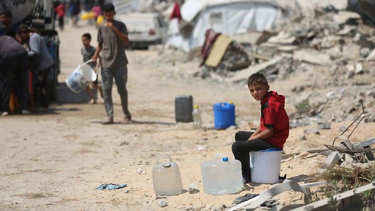 96 Prozent der Haushalte im Gazastreifen haben aktuell Probleme beim Wasserzugang.