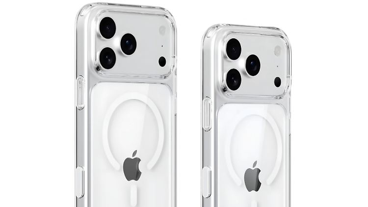 So könnten die Rückseiten von iPhone 17 Pro und Pro Max aussehen.
