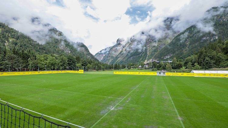 Der Platz vom BVB in Saalfelden.