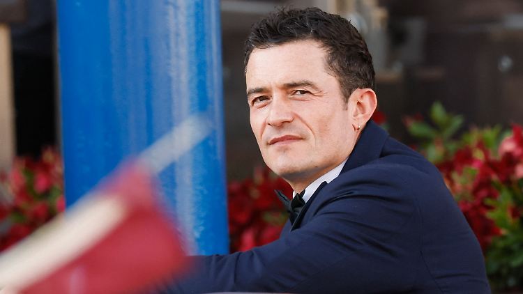 Reagiert cool auf die Satire: Orlando Bloom.