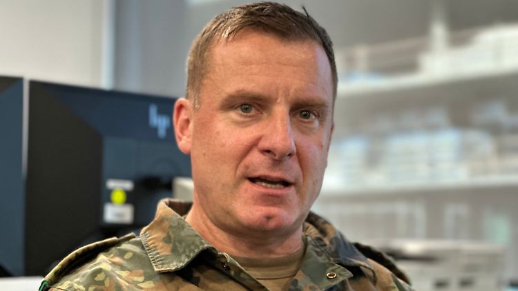 General Christoph Huber führt die 45. Panzerbrigade der Bundeswehr in Litauen.