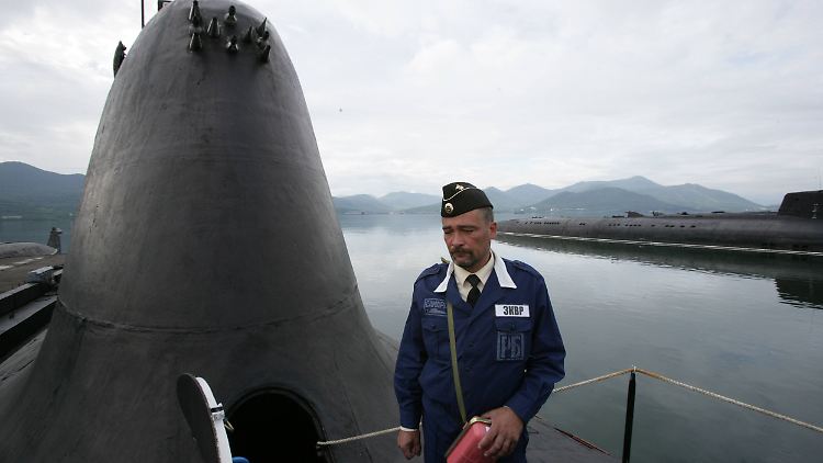 Der Stützpunkt Rybachiy, hier in einer Aufnahme von 2007, dient der Wartung und dem Einsatz der nuklear angetriebenen russischen U-Boote in der Pazifikregion.