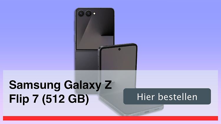 Noch nicht lange auf dem Markt, gibt es das Galaxy Z Flip7 aktuell zum absoluten Top-Preis!