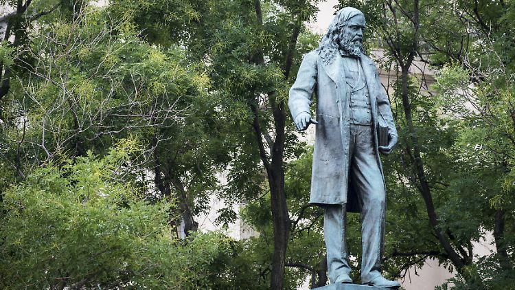 Die Statue von Albert Pike soll bald wieder in Washington zu sehen sein. 