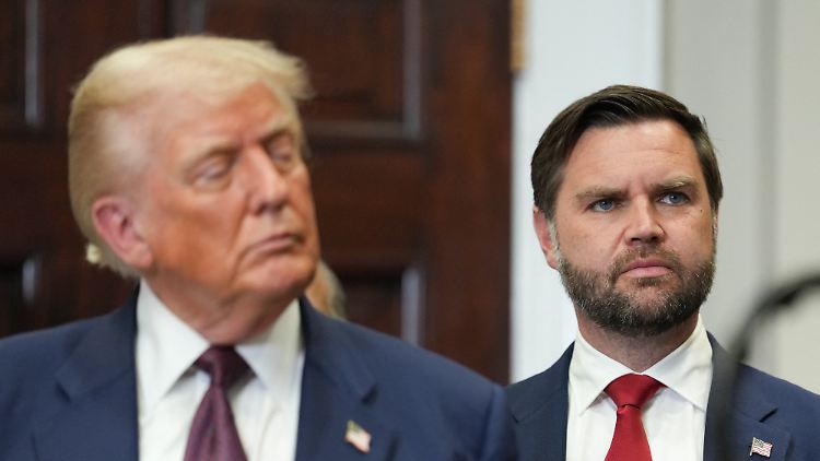 Noch Vize und in ein paar Jahren vielleicht der Trump-Nachfolger: JD Vance.