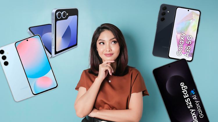 Die Galaxy-Serie von Samsung bietet eine breite Auswahl.
