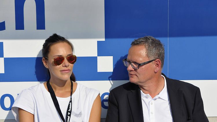 Esther Sedlaczek und Ulli Potofski im Sommer 2013.