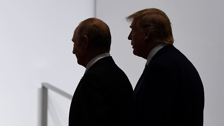Während seiner ersten Amtszeit trafen sich Trump und Putin mehrfach. (Archivbild)