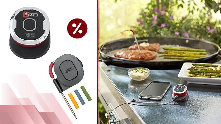Grillgenuss auf den Punkt: Mit dem Weber-Thermometer gelingt jedes Steak.