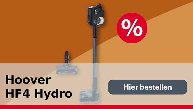 Den Akkusauger Hoover HF4 Hydro gibt es derzeit bei Ebay zum Bestpreis. Der Clou: Ein Wischaufsatz ist ebenfalls mit dabei.