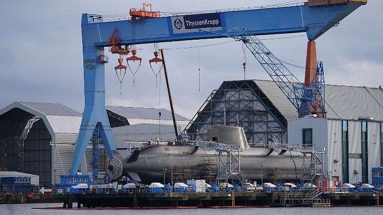 TKMS baut nicht nur U-Boote, sondern auch Fregatten und Korvetten.