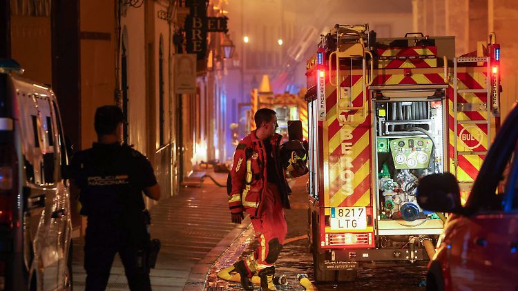 Das Feuer in der Moschee-Kathedrale betraf vor allem einen Anbau aus dem 16. und 17. Jahrhundert.