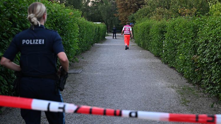 Der Unfall ereignete sich in einer Kleingartenanlage im Norden Münchens.
