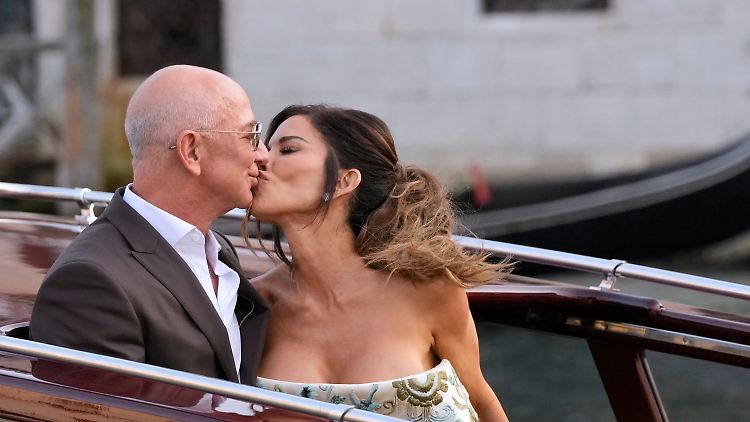 Jeff Bezos und Lauren Sanchez gaben sich in Venedig das Ja-Wort. Der Bruder der Braut war nicht dabei.